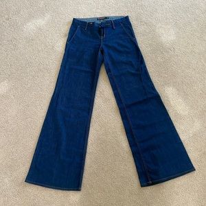Raven Denim wide leg bell bottom jeans size 27